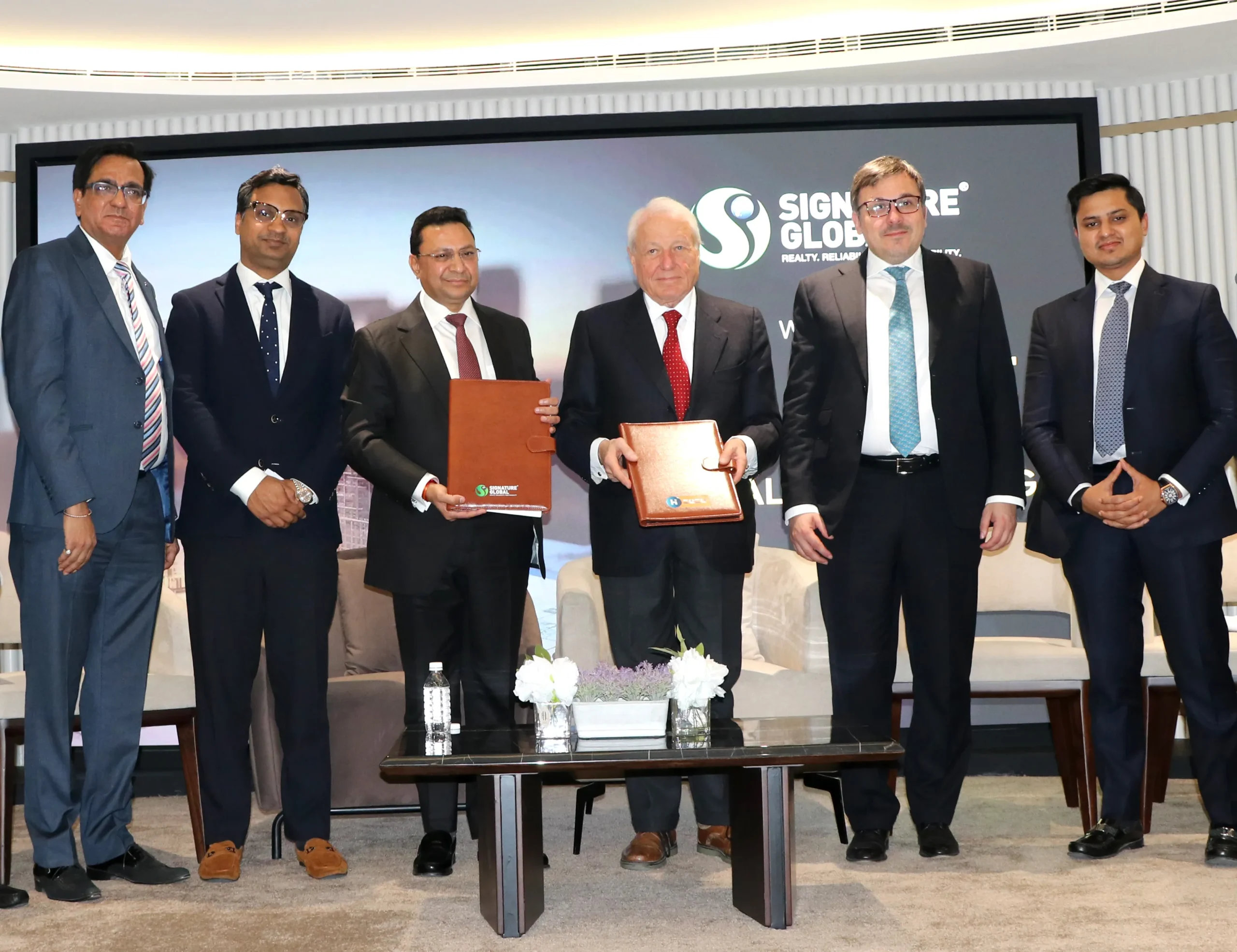 Signature Global Signs ₹380-Crore Strategic Pact with Indo-Italian JV CECO Hirun for Advanced Earthquake-Resistant Technology